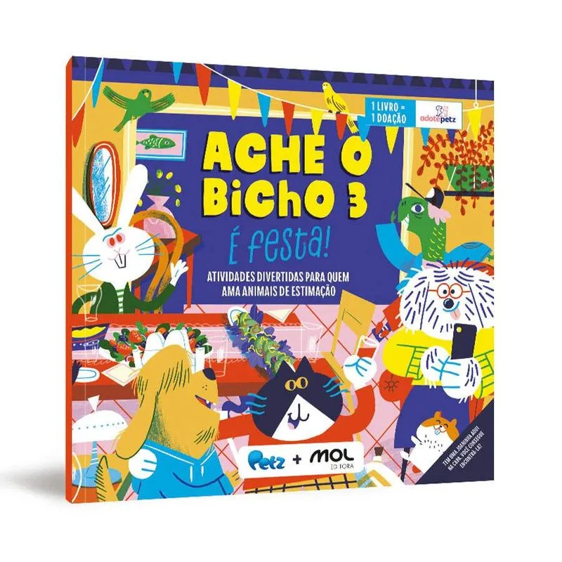 Livro Petz Ache O Bicho 3