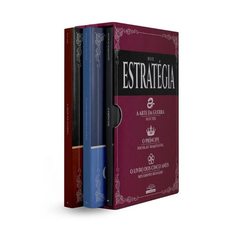 COLEÇÃO ESTRATÉGIA | BOX COM 3 LIVROS.