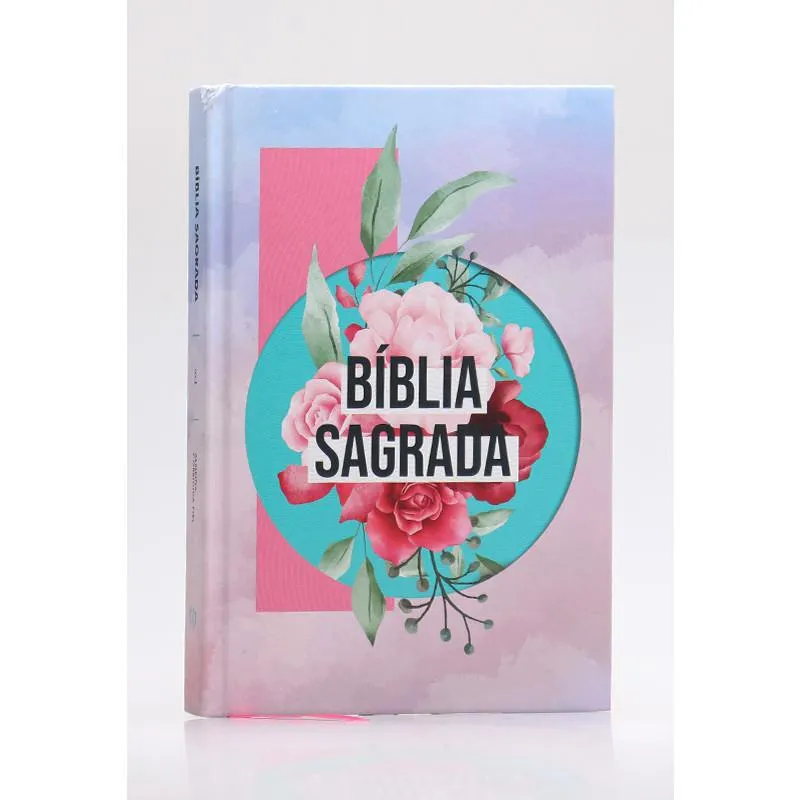 Biblia Feminina Acf Capa Dura Letra Normal Premium Colagem