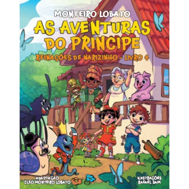 As Aventuras Do Principe: Reinações De Narizinho - Livro 4