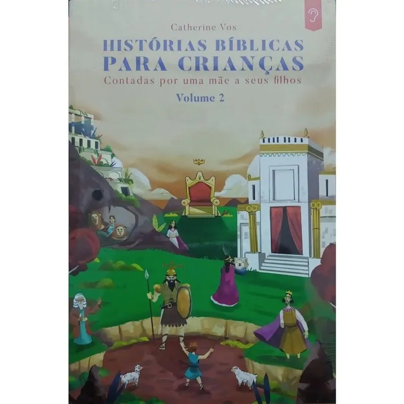 Livro Histórias Bíblicas Para Crianças Catherine Vos - Vol 2