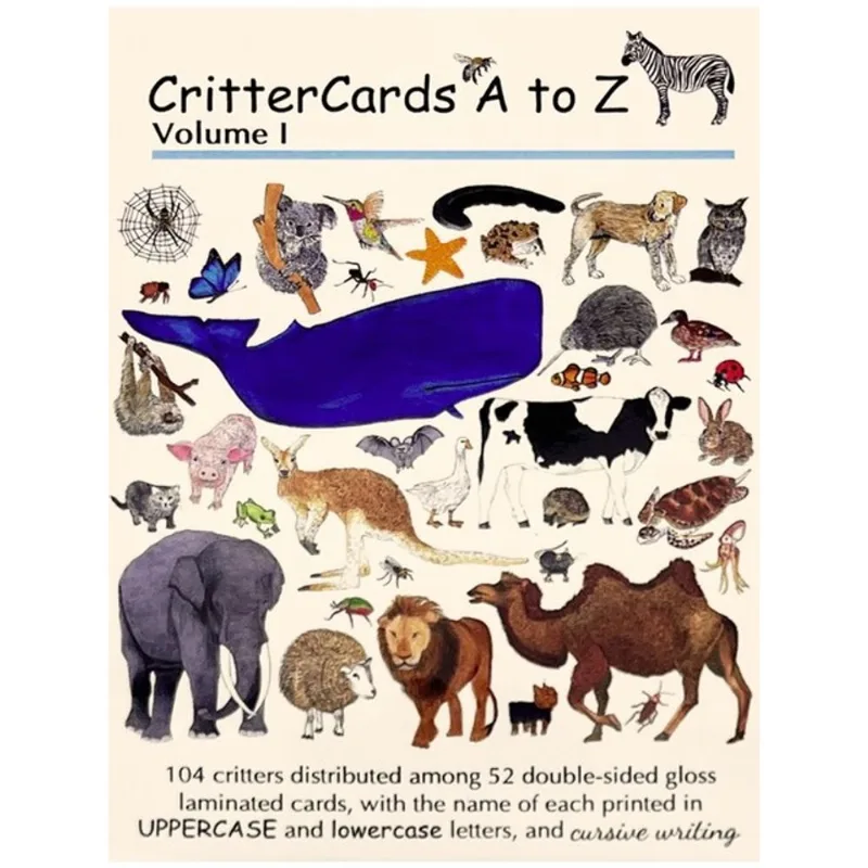 CRITTERCARDS A TO Z - VOL. 1