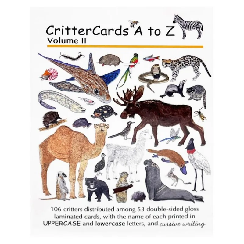 CRITTERCARDS A TO Z - VOL. 2