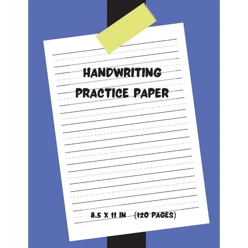 Handwriting practice paper