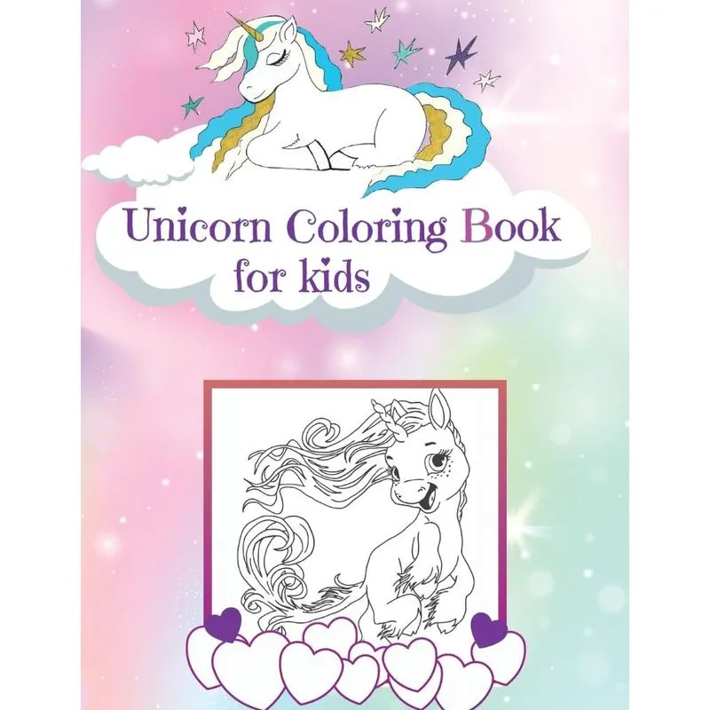 Unicorn Coloring Book For Kids
