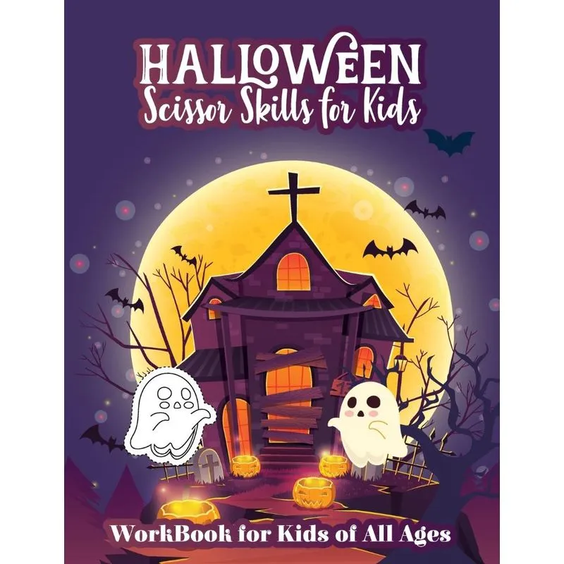 Halloween Scissor Skills for Kids
