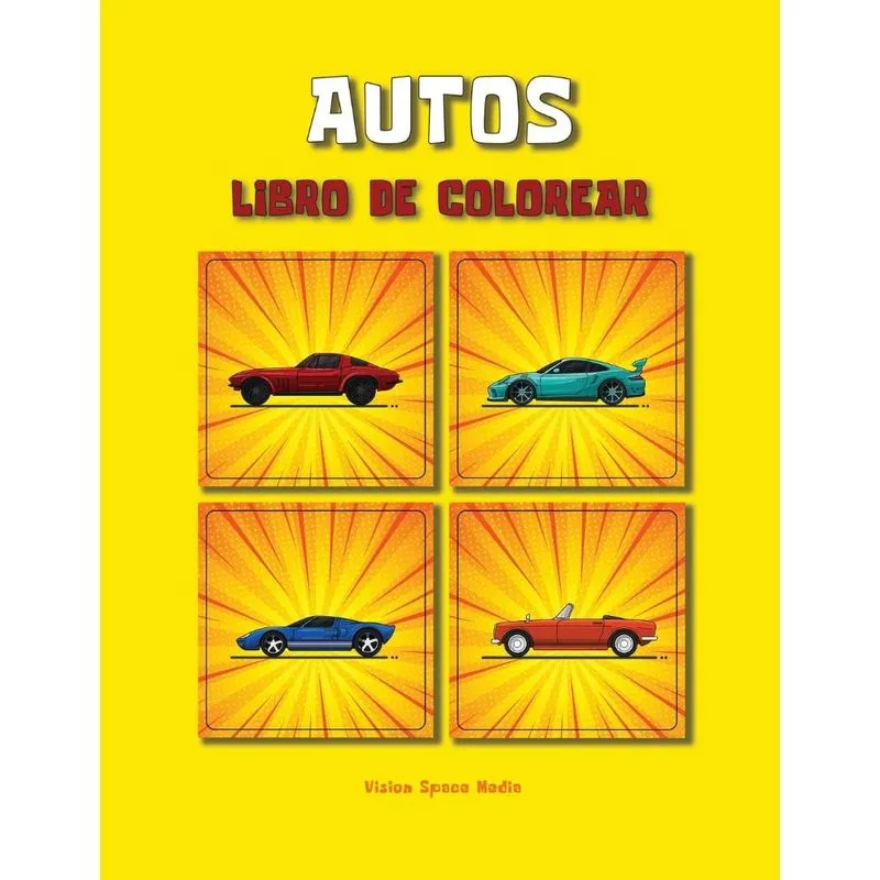 Autos Libro de Colorear