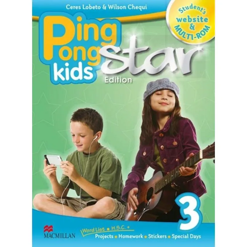 Ping Pong Kids Star Ed. Students Book W/multi-ro02