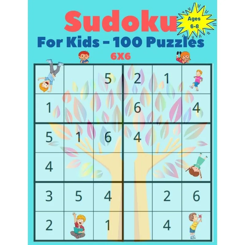Sudoku For Kids Ages 6-8