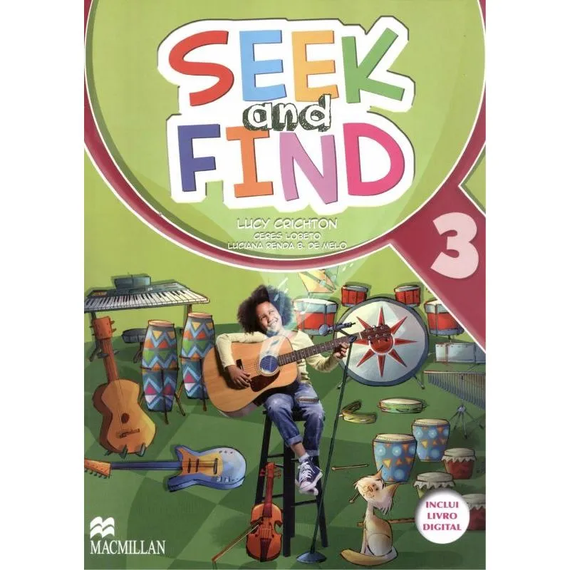 Seek And Find 3 Sb With Multi Rom & Digital Book - 1St Ed