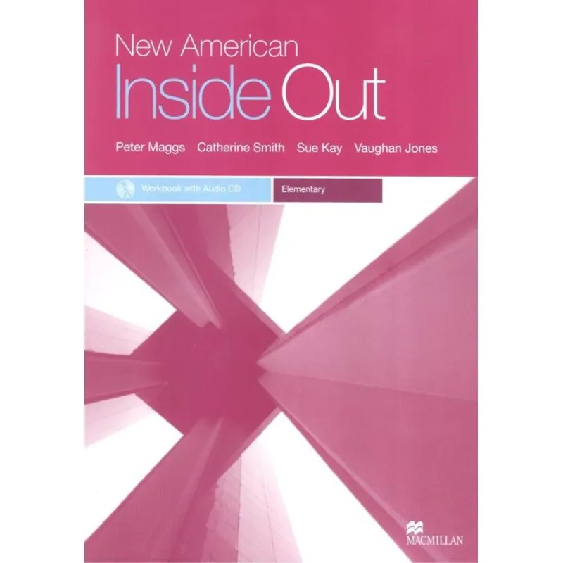 NEW AMERICAN INSIDE OUT ELEMENTARY WB WITH AUDIO CD & KEY - 2ND ED
