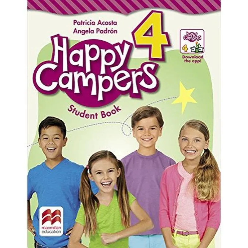 Happy Campers 4 - Student's Book Pack With Download App - 1ª Ed.