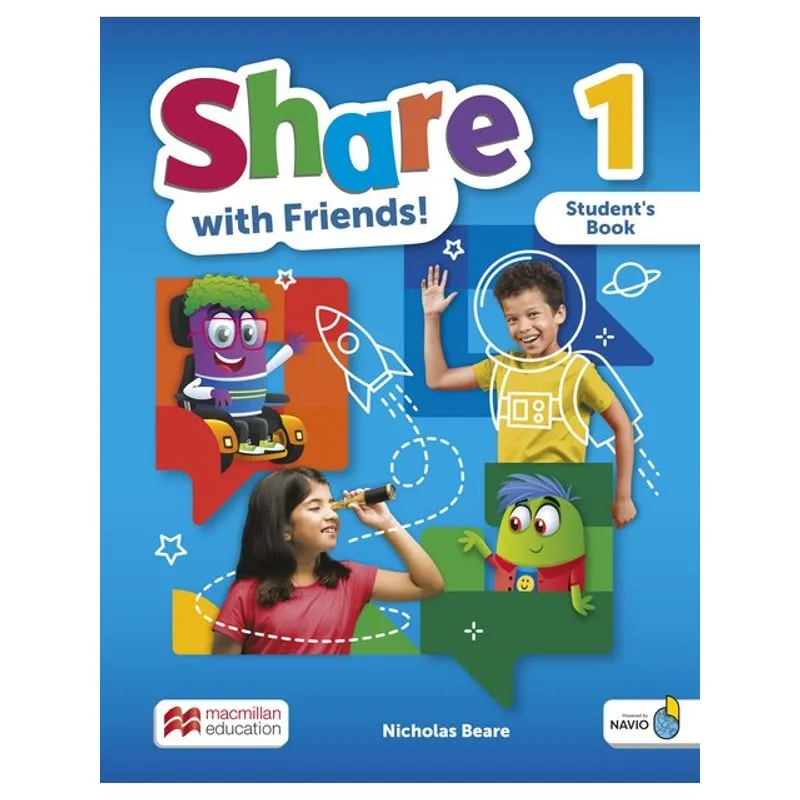 SHARE WITH FRIENDS! STUDENT WITH SHAREBOOK & NAVIO APP W/WB-1