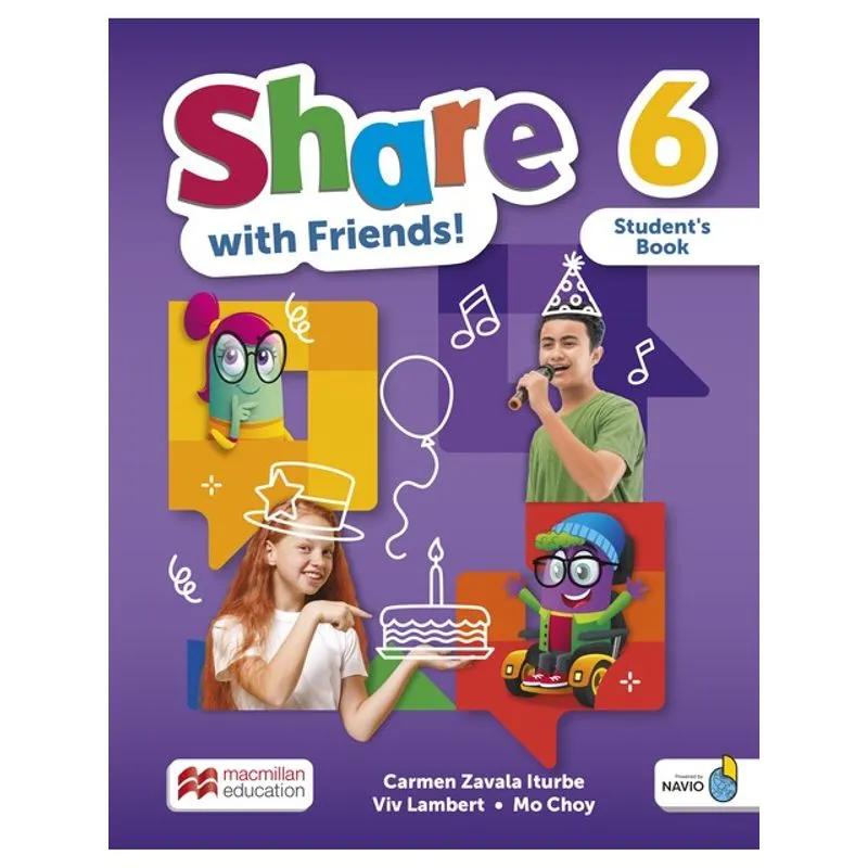 SHARE WITH FRIENDS! STUDENT WITH SHAREBOOK & NAVIO APP W/WB-6