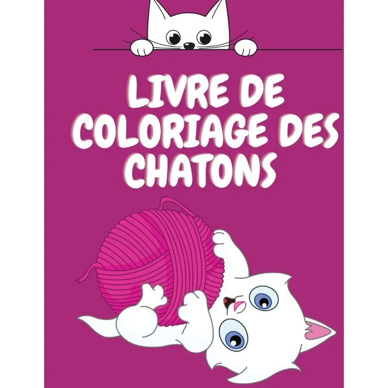 Livre de coloriage des chatons