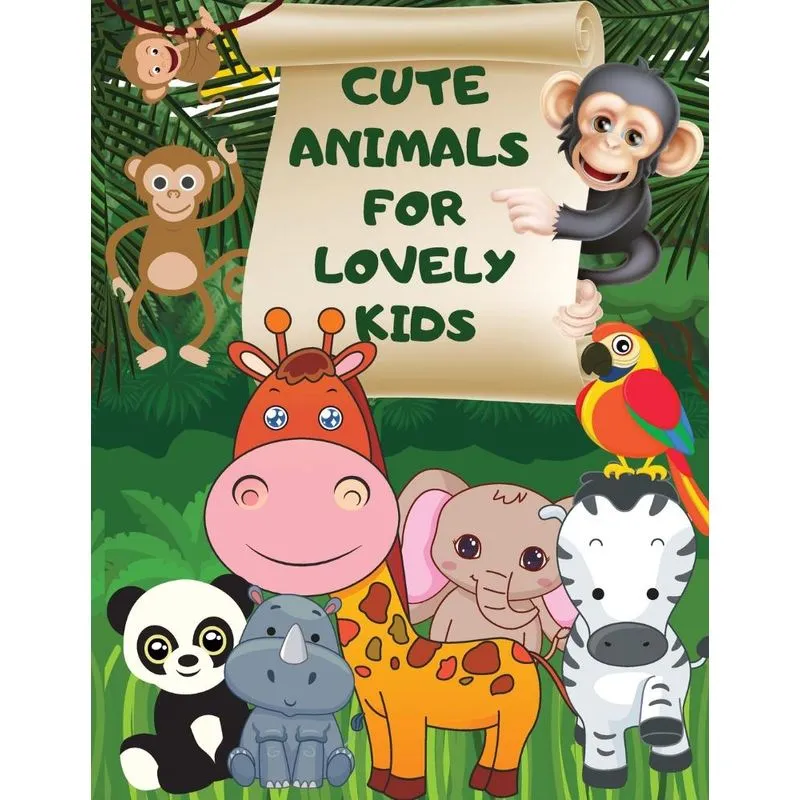 Cute animals for lovely kids