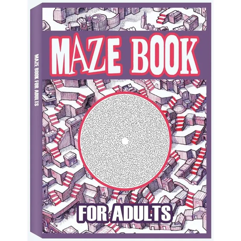 Maze Book for Adults