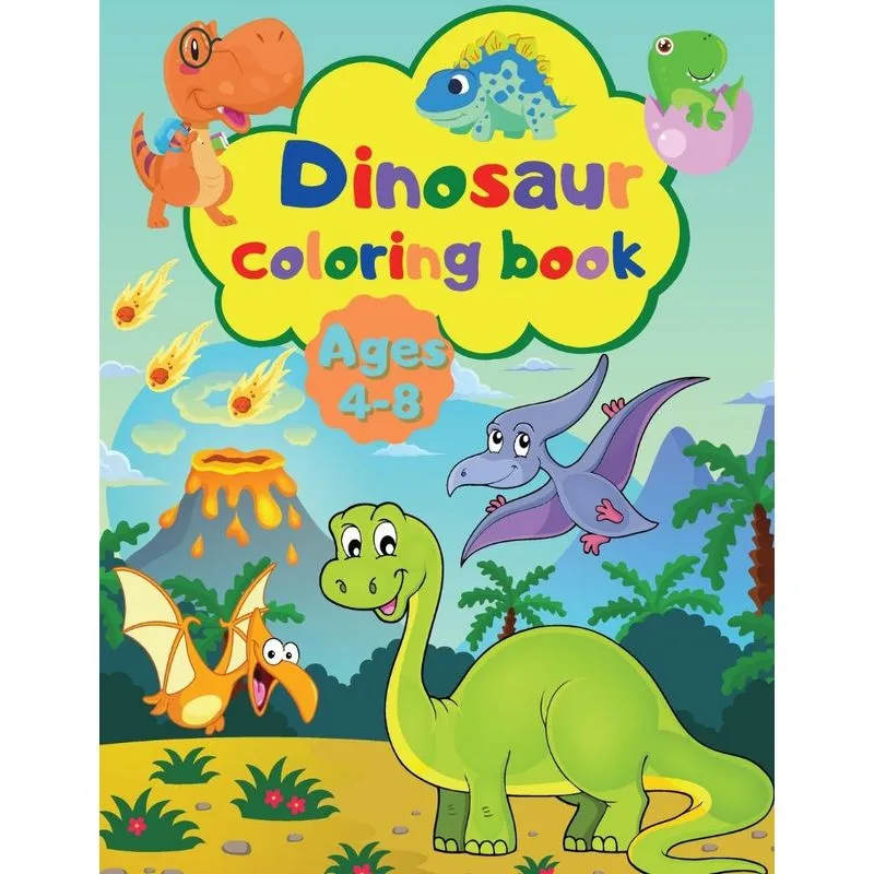 Dinosaur Coloring Book