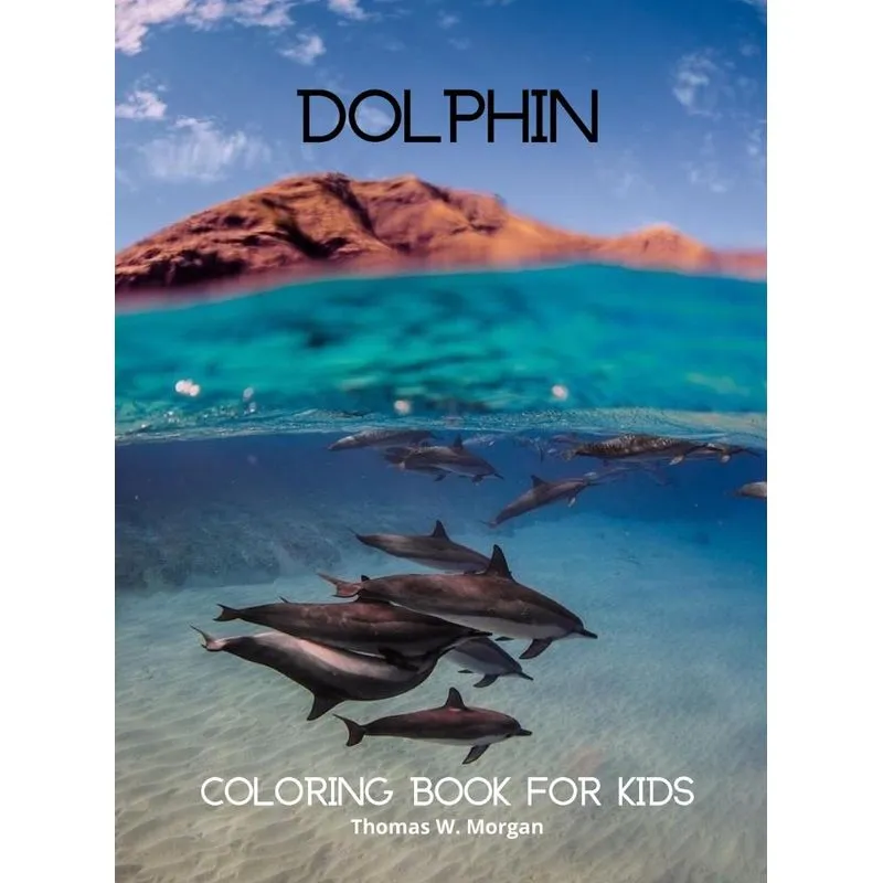 Dolphin Coloring Book for Kids
