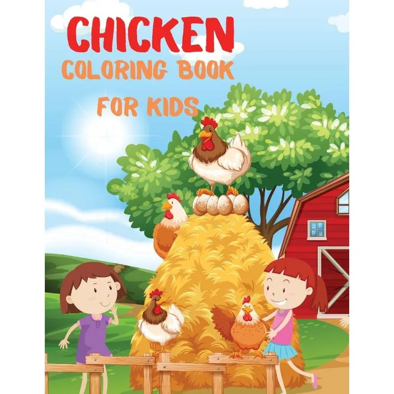 Chicken Coloring Book for Kids