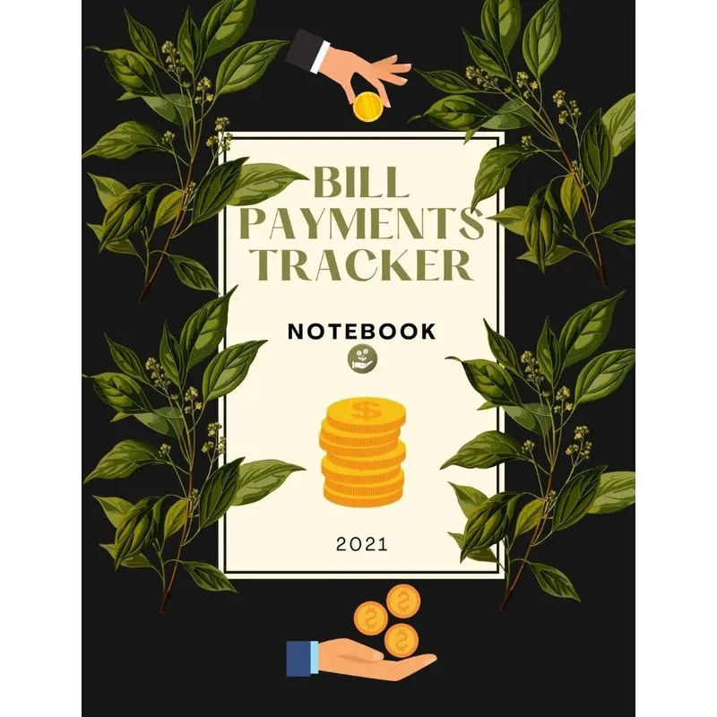 Bill Payment Tracker Notebook