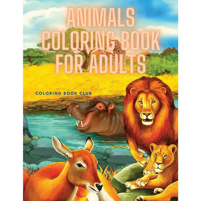 Animals Coloring Book for Adults