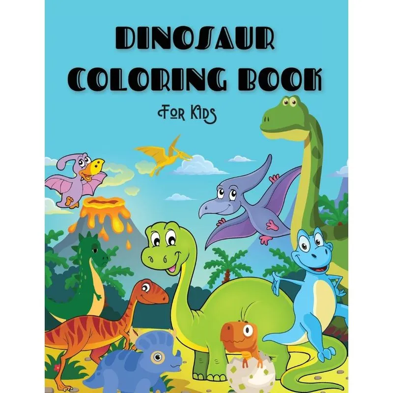 DINOSAUR COLORING BOOK