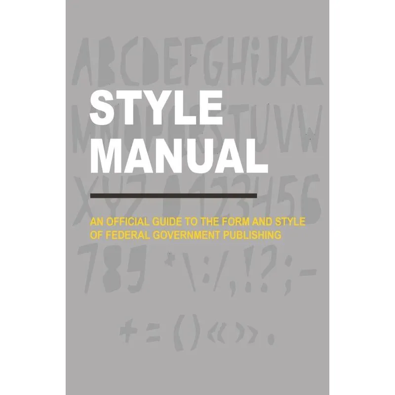 Style Manual