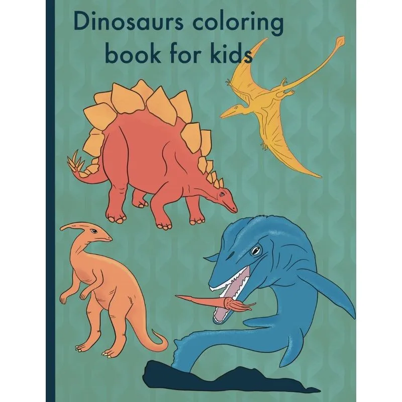Dinosaurs coloring book for kids