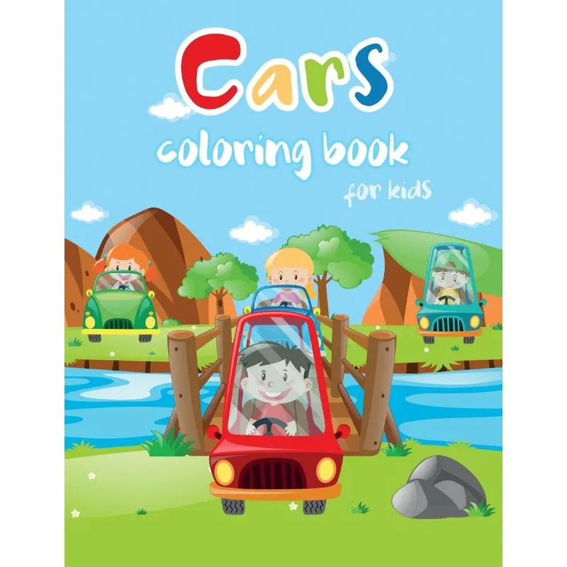 Cars Coloring Book for Kids