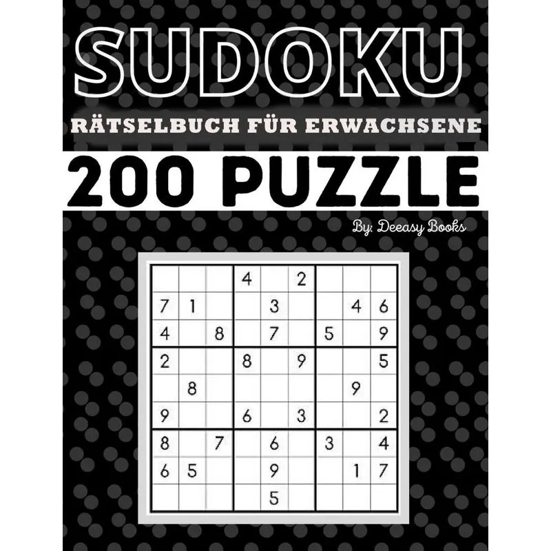 Sudoku-Rätselbuch für Erwachsene