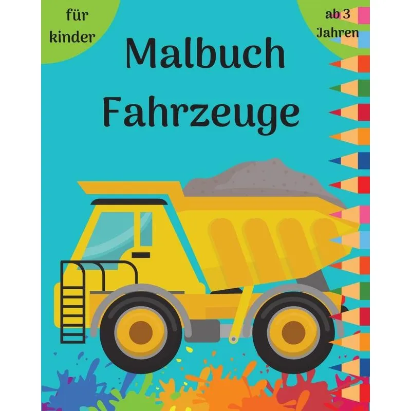 Malbuch Fahrzeuge