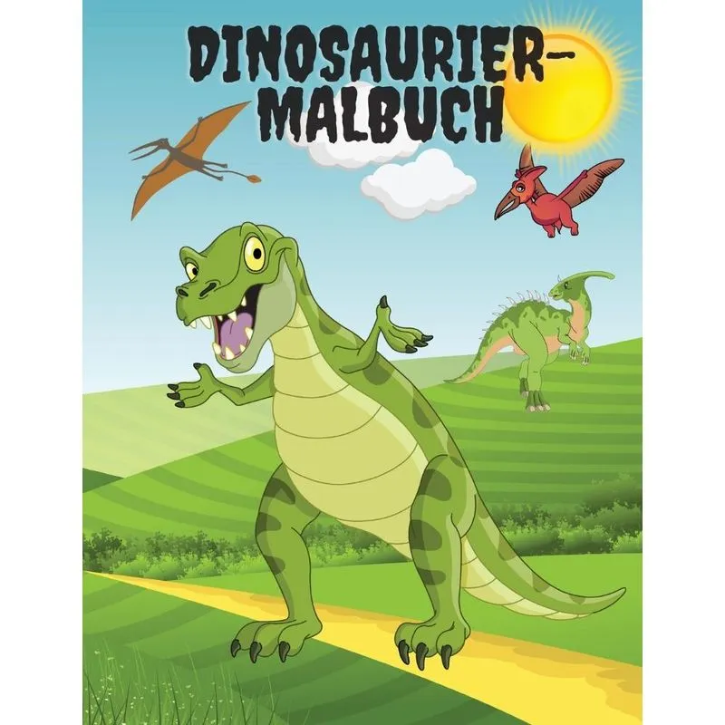 Dinosaurier-Malbuch