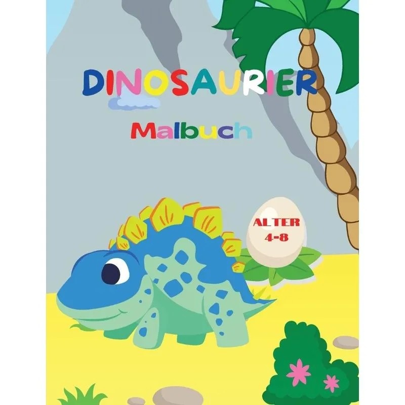 Dinosaurier-Malbuch