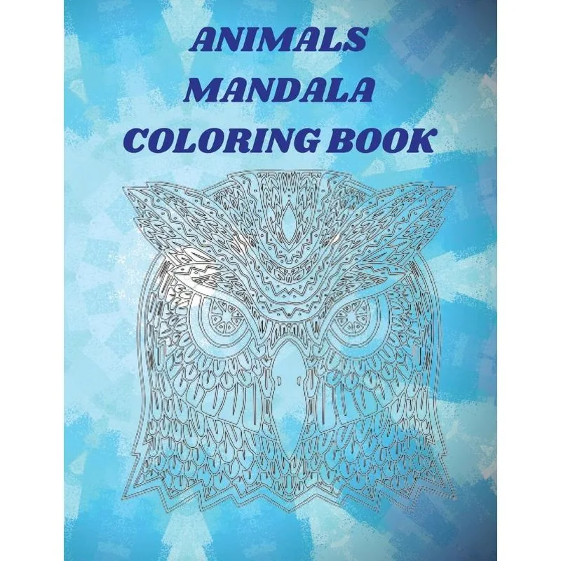 Animals Mandala Coloring Book