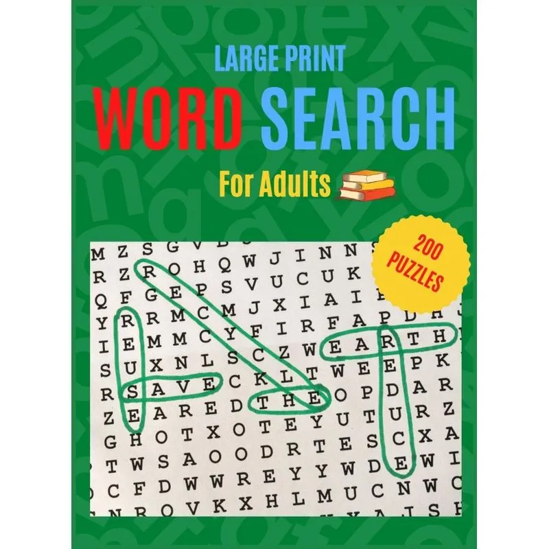 Word Search For Adults