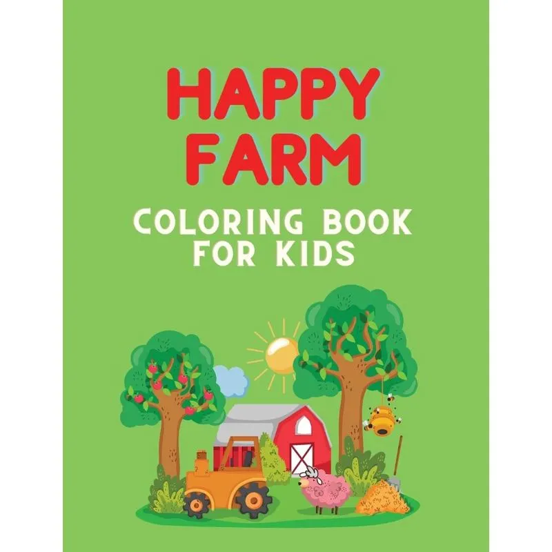 Happy farm Coloring book
