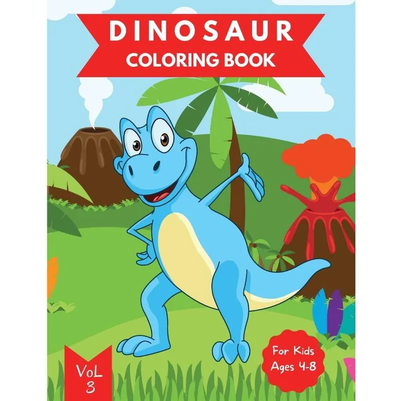 Dinosaur Coloring Book for Kids