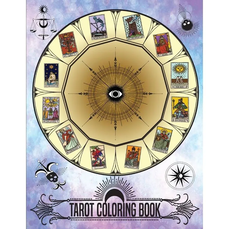 Tarot Coloring Book