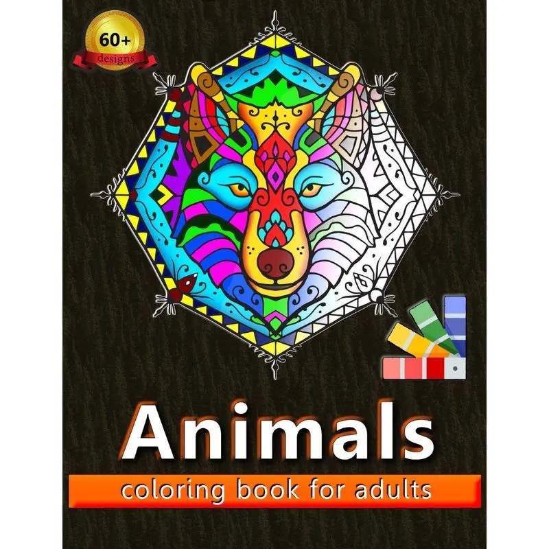 Animals Coloring Book For Adults