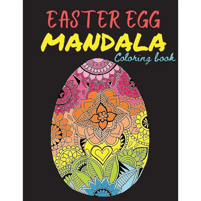Easter Egg Mandala Coloring Book