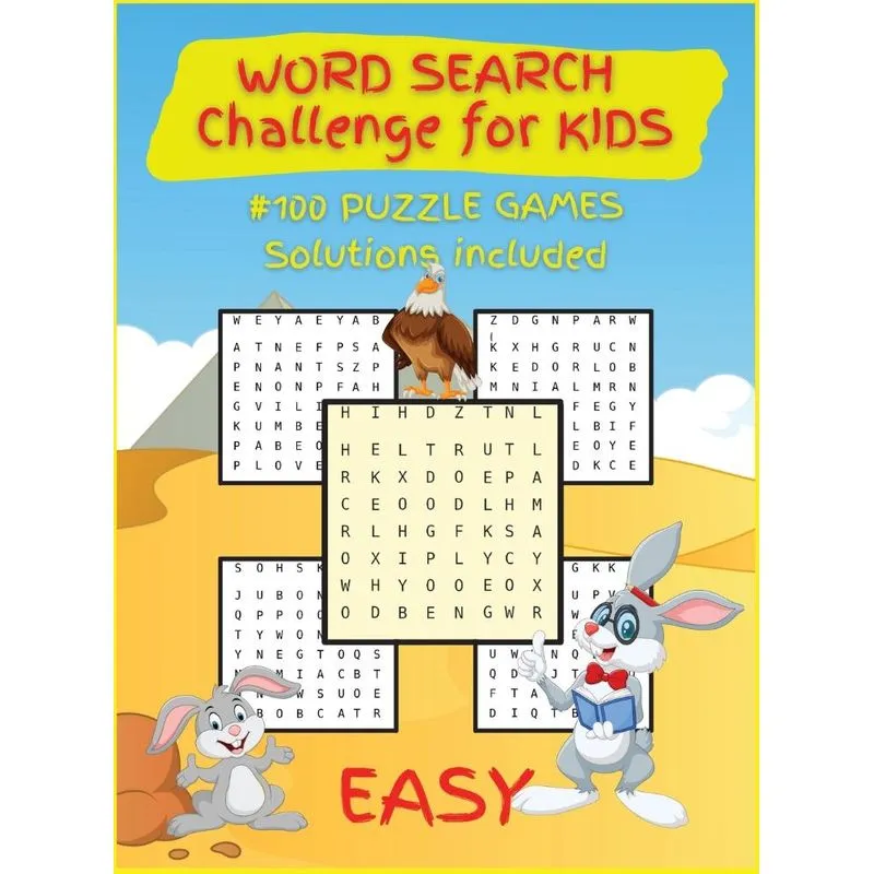 WORD SEARCH Challenge for KIDS