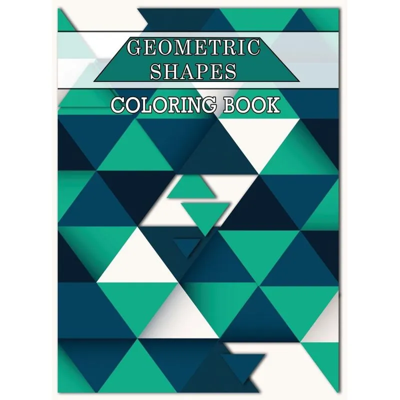 Geometric Shapes Coloring Book