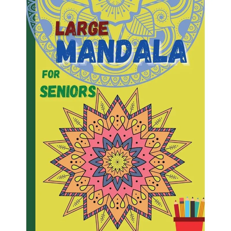 Large MANDALA for seniors
