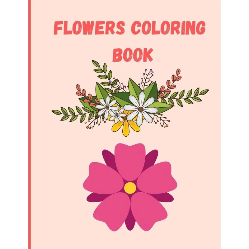 Flowers Coloring Book