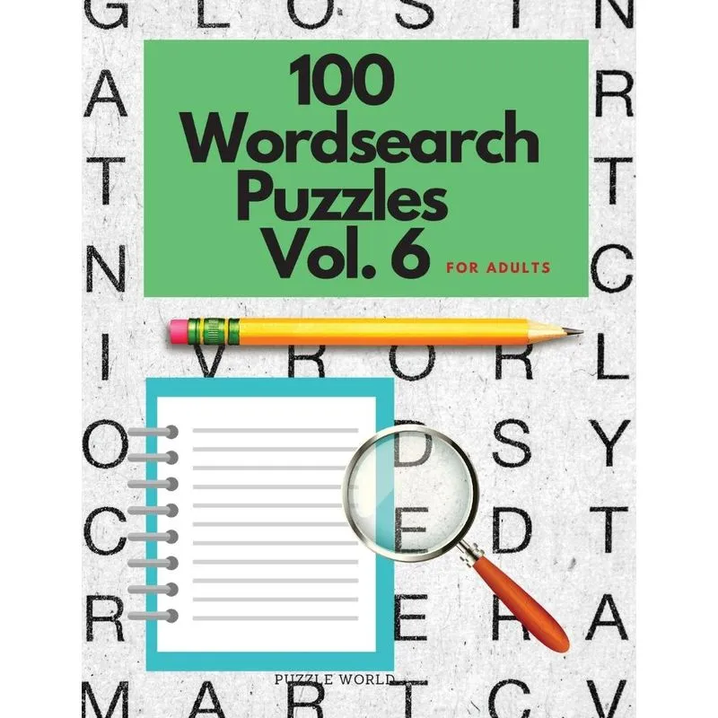 100 Wordsearch Puzzles Vol. 6