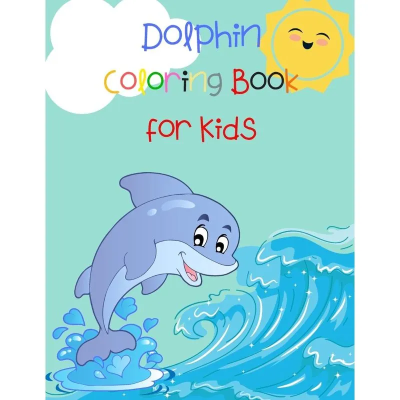 Dolphin Coloring Book for Kids