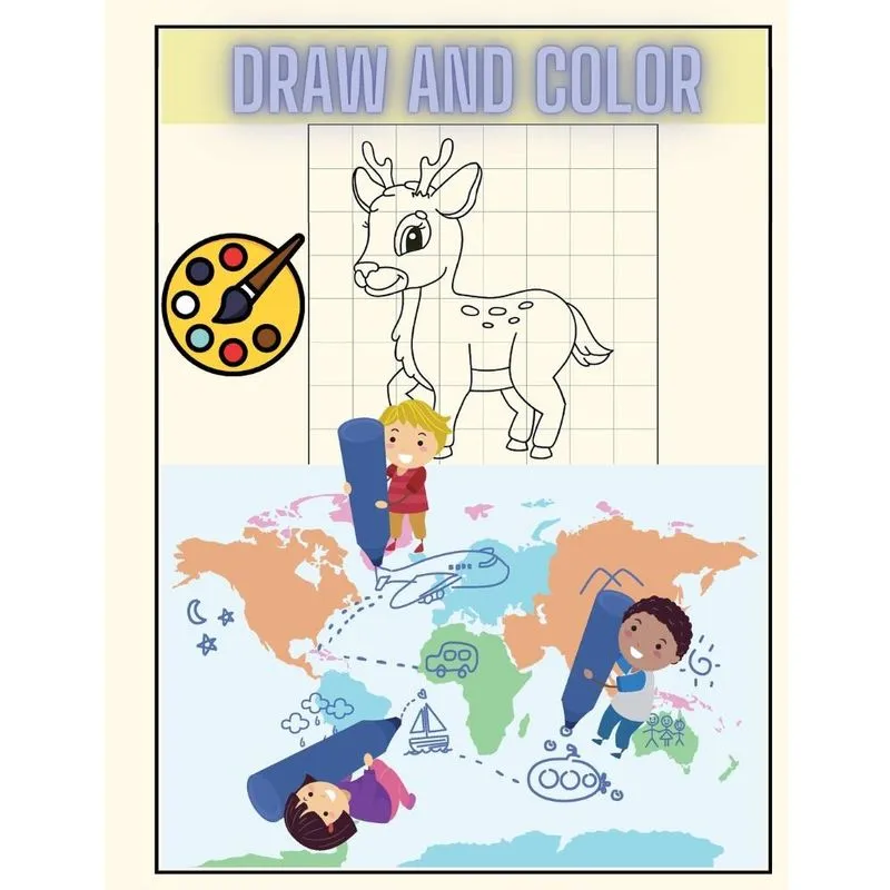 Draw and Color Book