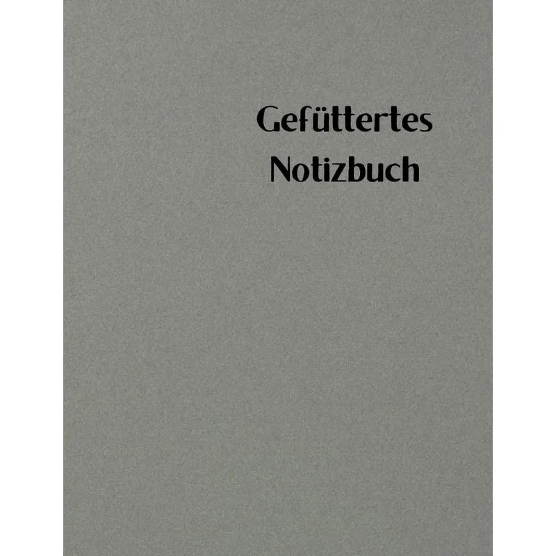 Gefüttertes Notizbuch