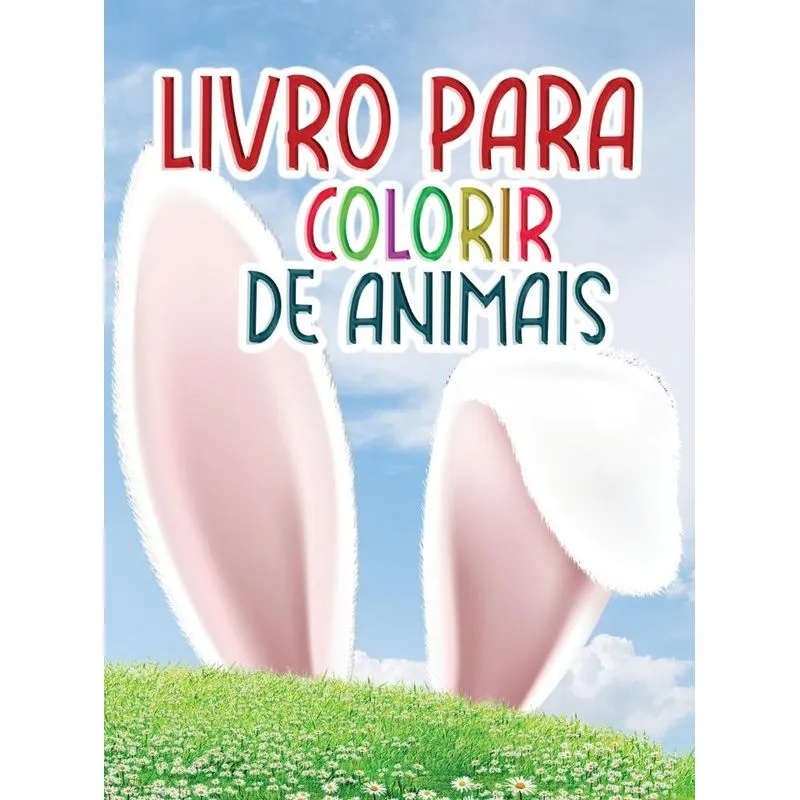 Livro para colorir de animais